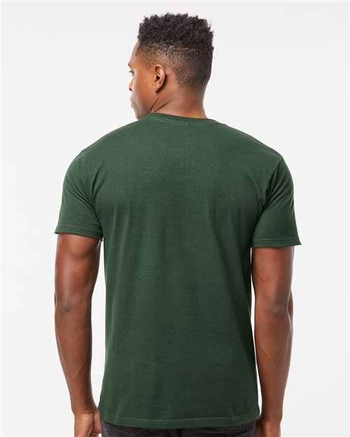 Heavyweight Jersey T-Shirt - OnModelBack - B30959542 - Forest