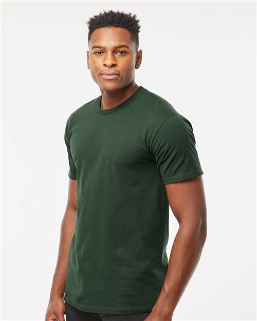 Heavyweight Jersey T-Shirt - OnModelSide - B30959542 - Forest