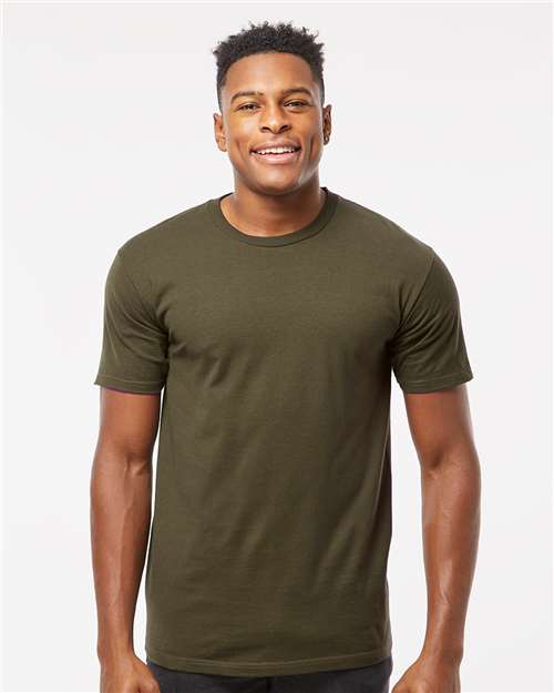 Heavyweight Jersey T-Shirt - OnModelFront - B30959552 - Grape Leaf