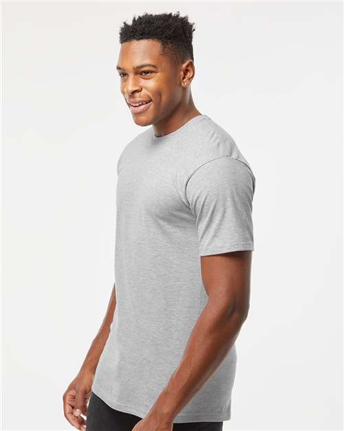 Heavyweight Jersey T-Shirt - OnModelSide - B30959112 - Heather Grey