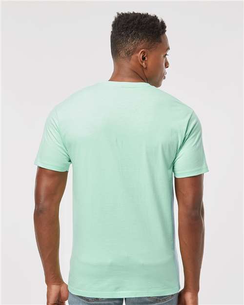Heavyweight Jersey T-Shirt - OnModelBack - B30959172 - Light Mint