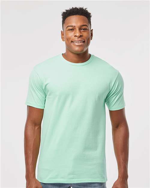 Heavyweight Jersey T-Shirt - OnModelFront - B30959172 - Light Mint
