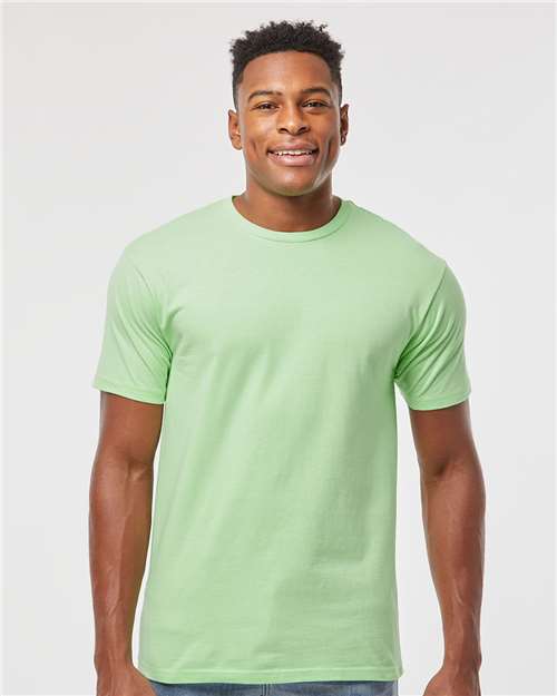 Heavyweight Jersey T-Shirt - OnModelFront - B30959152 - Neo Mint