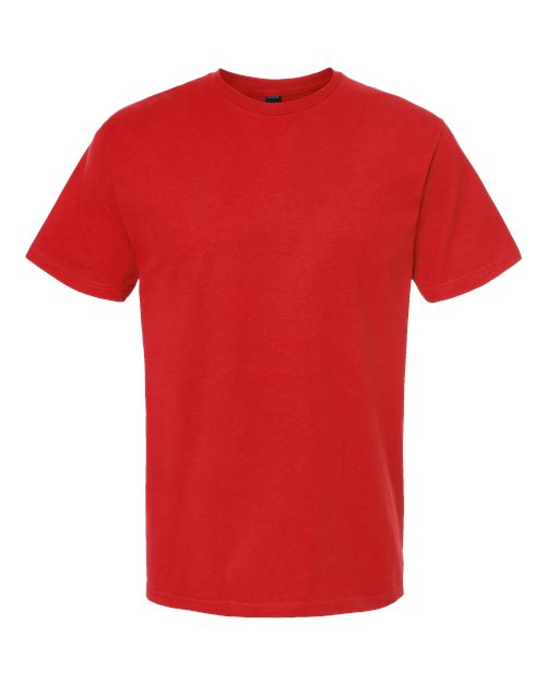Heavyweight Jersey T-Shirt - Front - B30959162 - Red