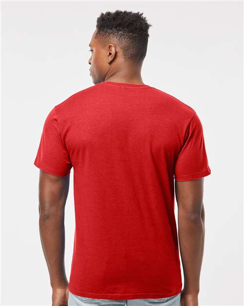 Heavyweight Jersey T-Shirt - OnModelBack - B30959162 - Red