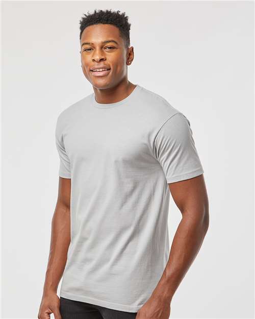 Heavyweight Jersey T-Shirt - OnModelSide - B30959352 - Silver