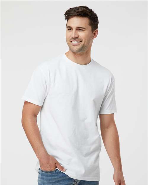 Heavyweight Jersey T-Shirt - OnModelFront - B30959003 - White