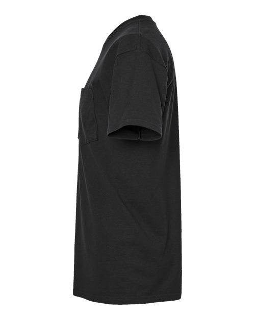 Heavyweight Jersey Pocket T-Shirt - DirectSide - B31159503 - Black