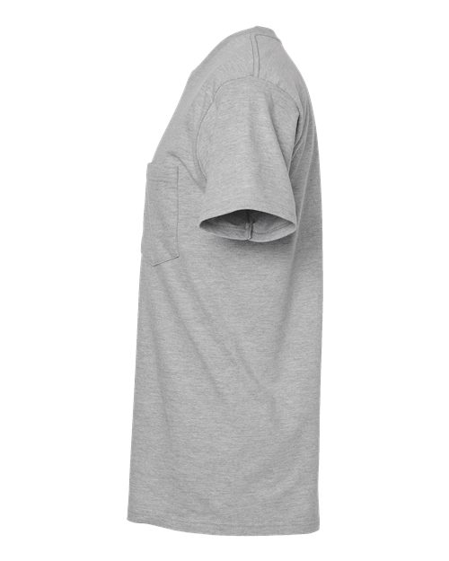 Heavyweight Jersey Pocket T-Shirt - DirectSide - B31159093 - Heather Grey