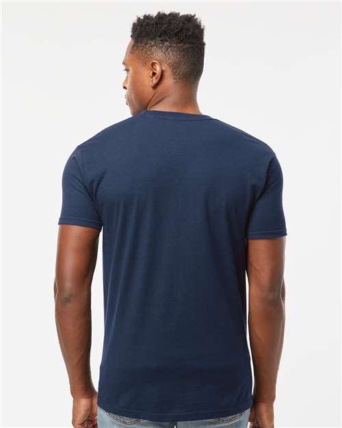 Heavyweight Jersey Pocket T-Shirt - OnModelBack - B31159653 - Navy