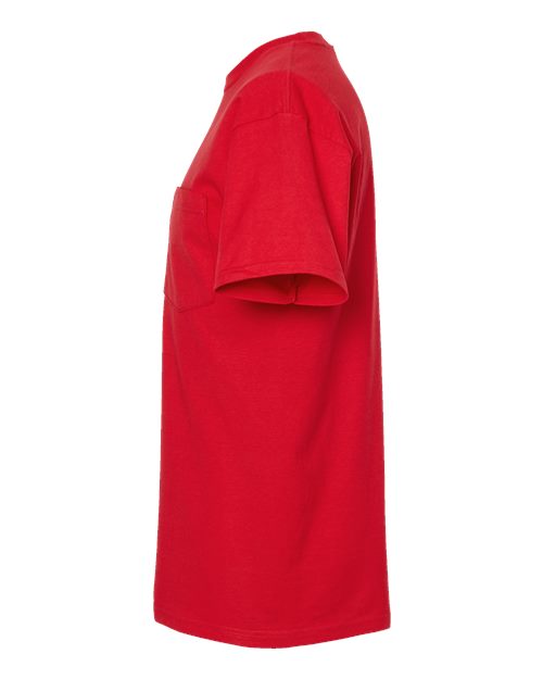 Heavyweight Jersey Pocket T-Shirt - DirectSide - B31159703 - Red