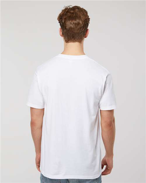 Heavyweight Jersey Pocket T-Shirt - OnModelBack - B31159003 - White