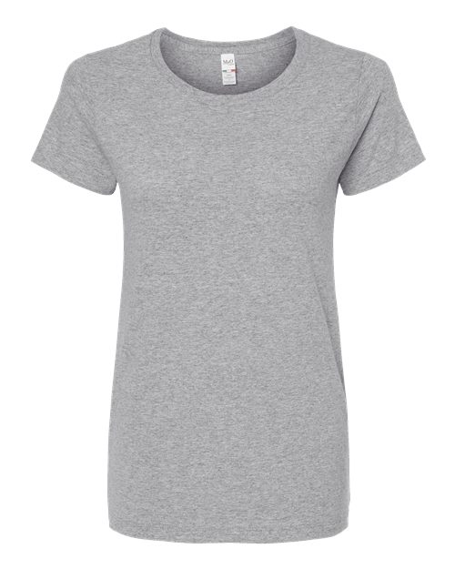 Women's Gold Soft Touch T-Shirt - Front - B01642092 - Athletic Grey