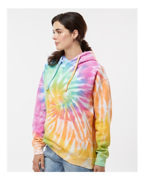 Tie-Dyed Hooded Sweatshirt - OnModelSide - B10602023 - Eternity