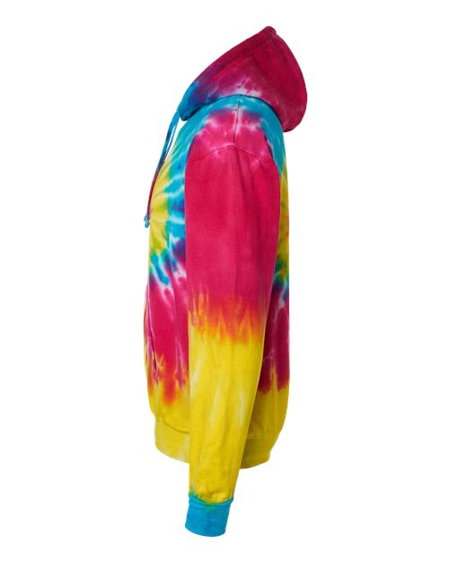 Tie-Dyed Hooded Sweatshirt - DirectSide - B10602963 - Reactive Rainbow