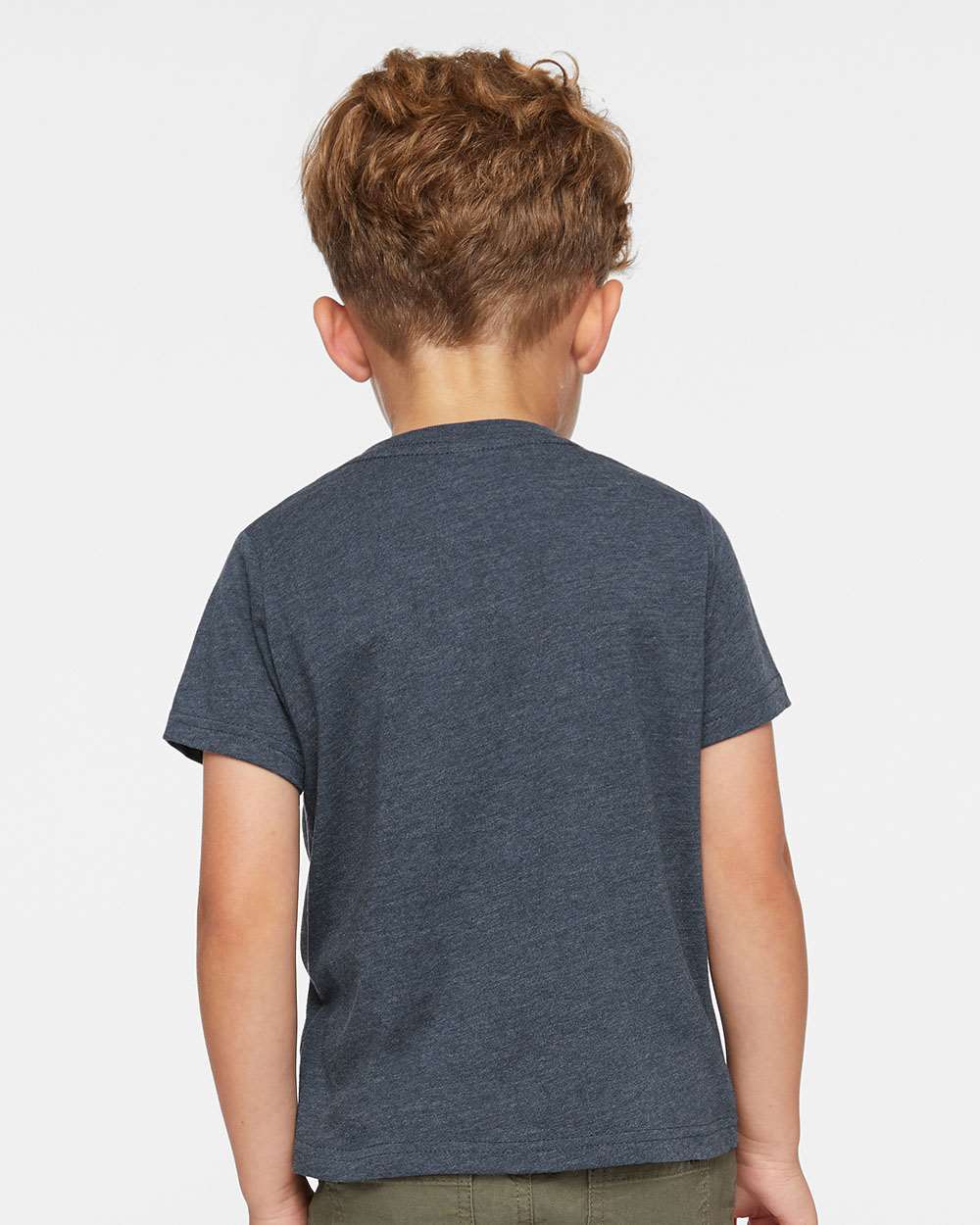 Toddler Fine Jersey Tee - OnModelBack - B31838273 - Vintage Denim