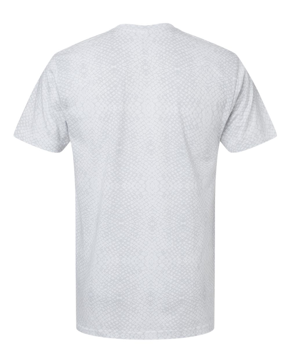 Fine Jersey Tee - Back - B00638723 - White Reptile
