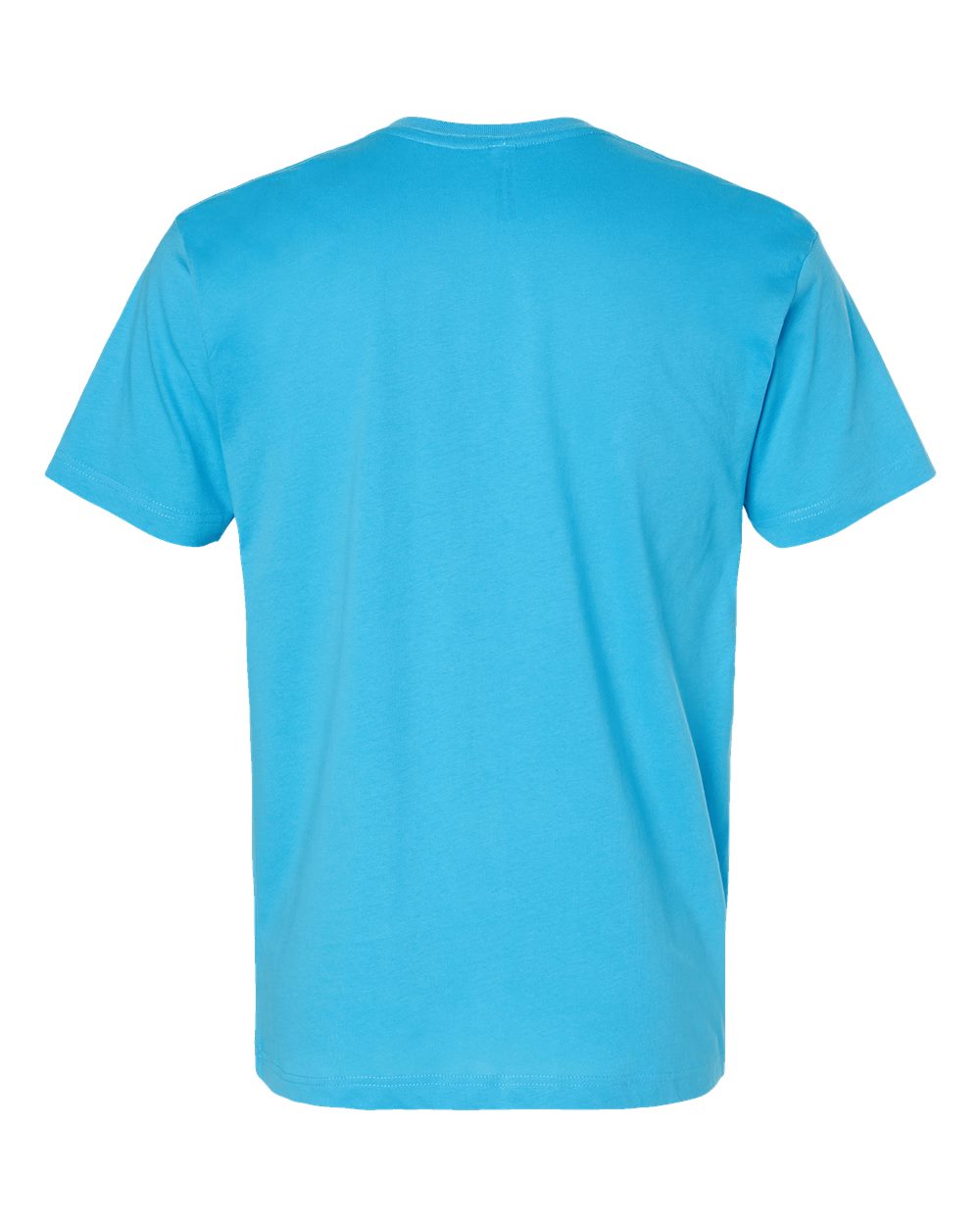 Fine Jersey Tee - Back - B00638213 - Aqua