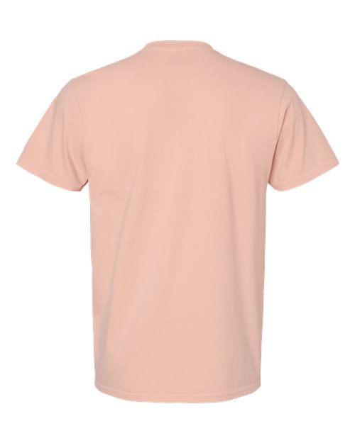Garment-Dyed Heavyweight T-Shirt - Back - B00708353 - Peachy