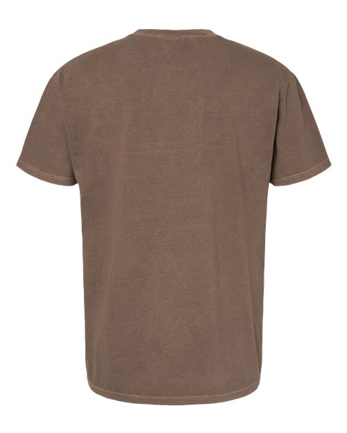 Garment-Dyed Heavyweight T-Shirt - Back - B00708203 - Espresso