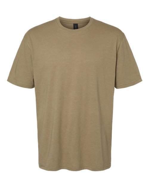 Softstyle® CVC T-Shirt - Front - B00260023 - Dune Mist