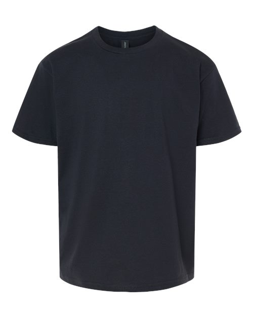 Softstyle® Youth T-Shirt - Front - B01660502 - Black