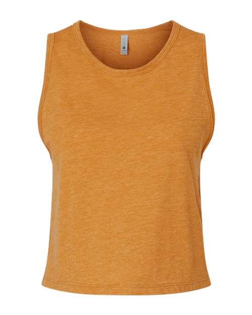 Women's Festival Crop Tank - Front - B03518282 - Antique Gold