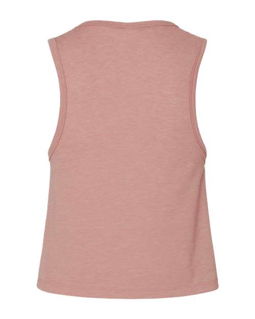 Women's Festival Crop Tank - Back - B03518302 - Desert Pink