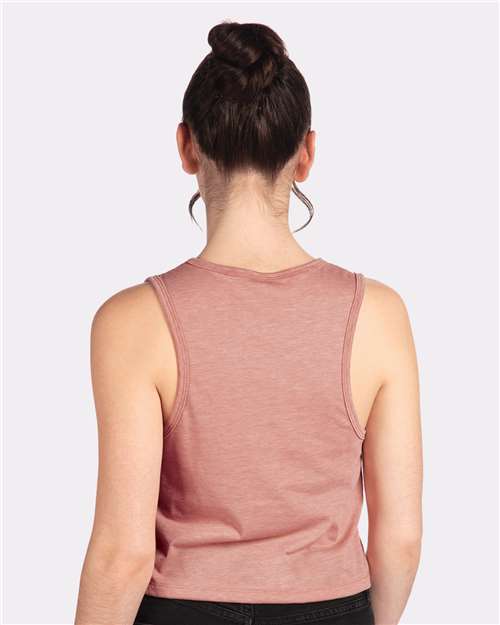 Women's Festival Crop Tank - OnModelBack - B03518302 - Desert Pink