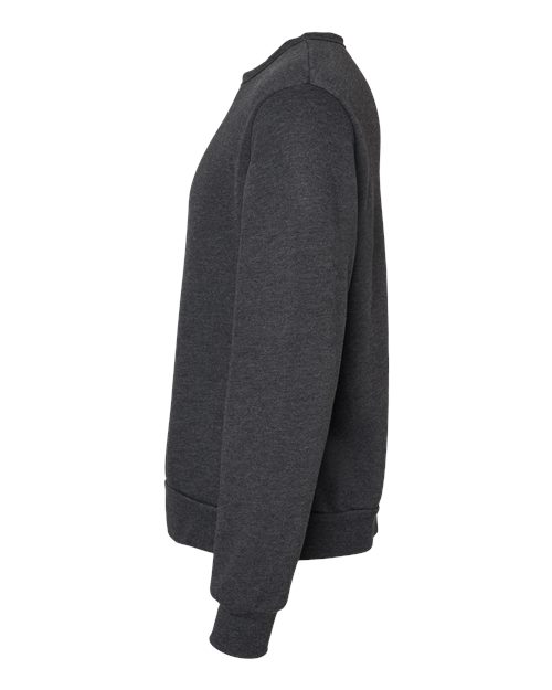Sponge Fleece Classic Crewneck Sweatshirt - DirectSide - B08006092 - Dark Grey Heather