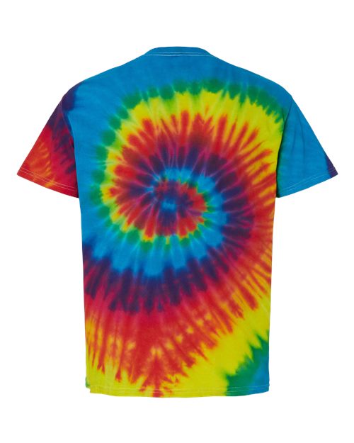 Multi-Color Tie-Dyed T-Shirt - Back - B10002213 - Reactive Rainbow