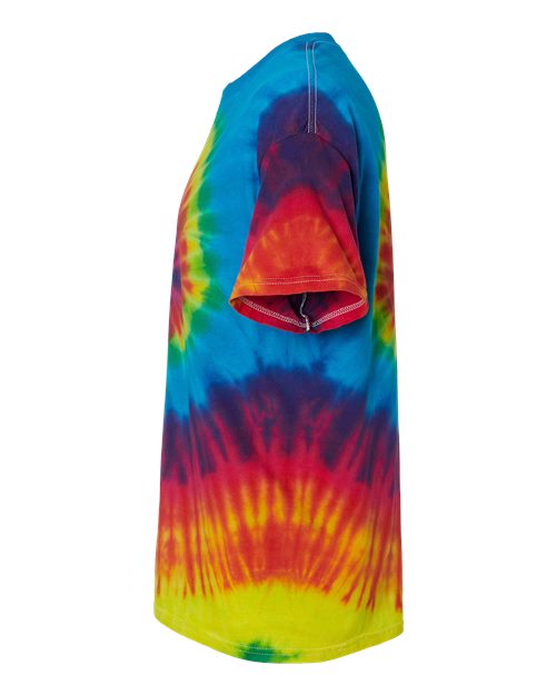 Multi-Color Tie-Dyed T-Shirt - DirectSide - B10002213 - Reactive Rainbow