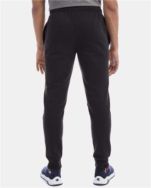 Powerblend® Fleece Joggers - OnModelBack - B04384503 - Black