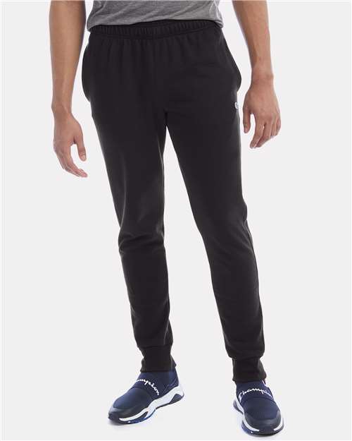 Powerblend® Fleece Joggers - OnModelFront - B04384503 - Black