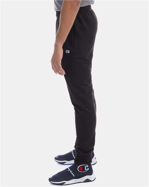 Powerblend® Fleece Joggers - OnModelSide - B04384503 - Black