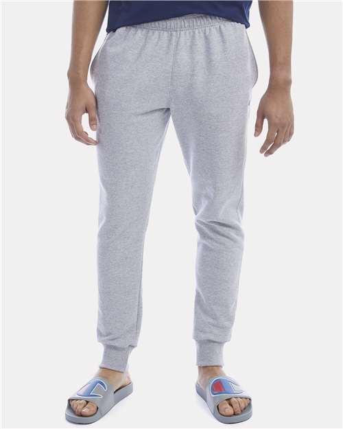 Powerblend® Fleece Joggers - OnModelFront - B04384587 - Light Steel