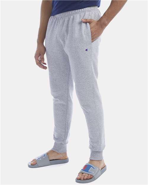 Powerblend® Fleece Joggers - OnModelSide - B04384587 - Light Steel