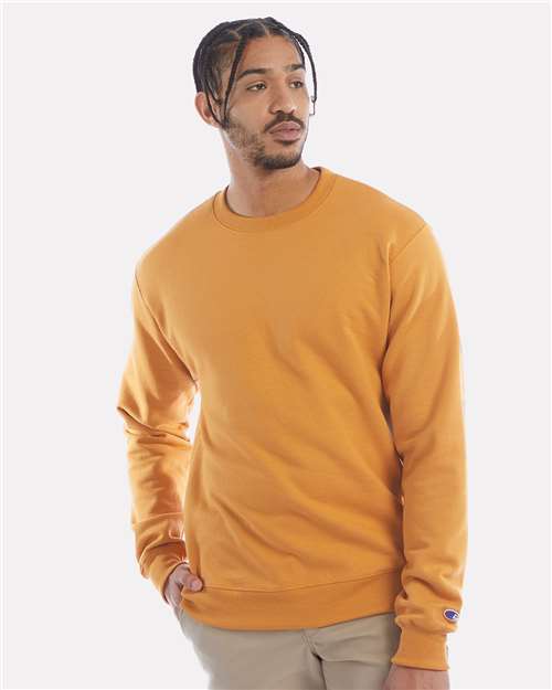 Powerblend® Crewneck Sweatshirt - OnModelSide - B21284143 - Gold Glint