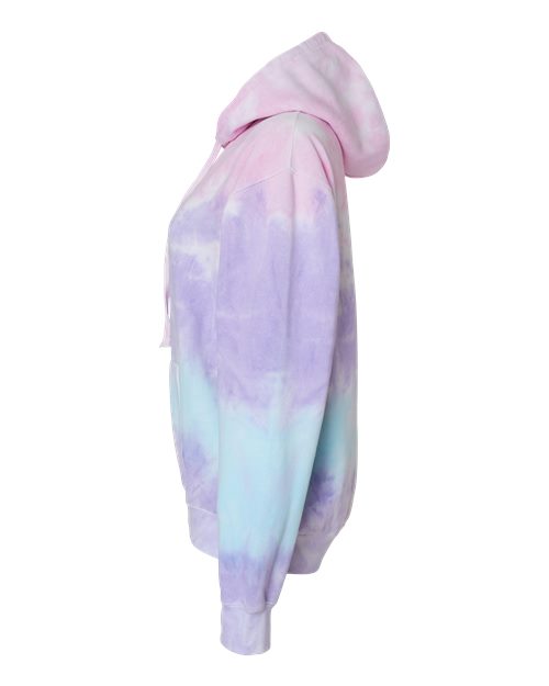 Tie-Dyed Hooded Sweatshirt - DirectSide - B10602303 - Cotton Candy