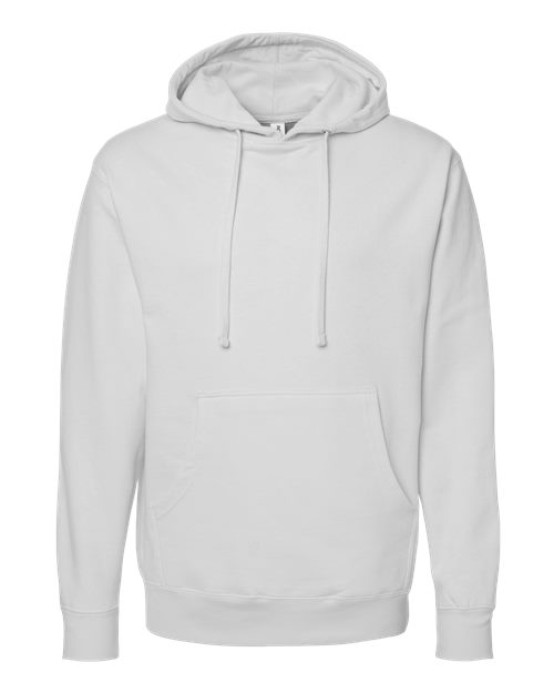 Midweight Hooded Sweatshirt - Front - B23676593 - Smoke