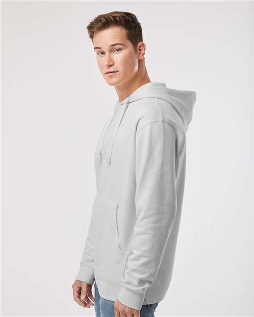 Midweight Hooded Sweatshirt - OnModelSide - B23676593 - Smoke
