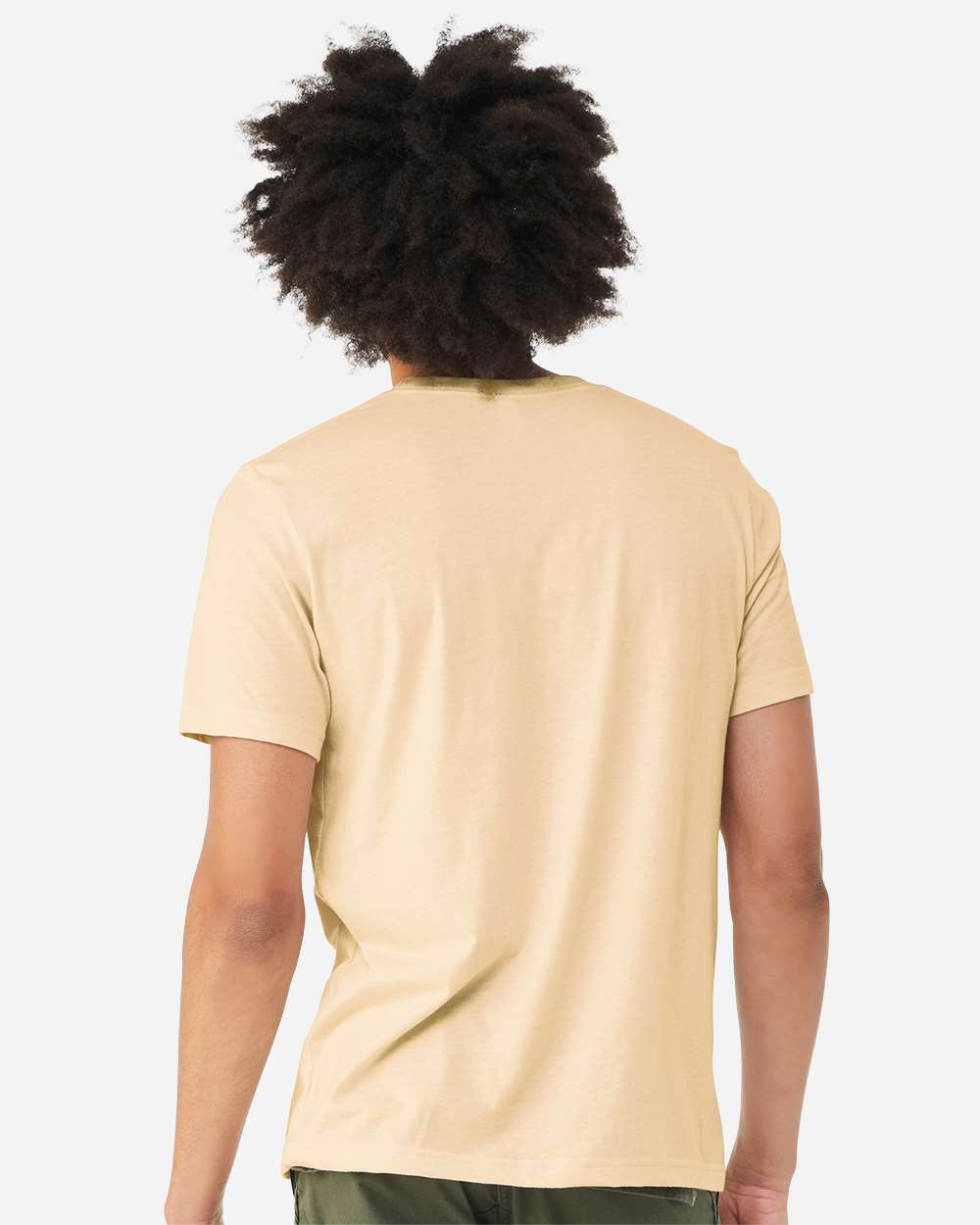 CVC Jersey Tee - OnModelBack - B00706462 - Heather Soft Cream