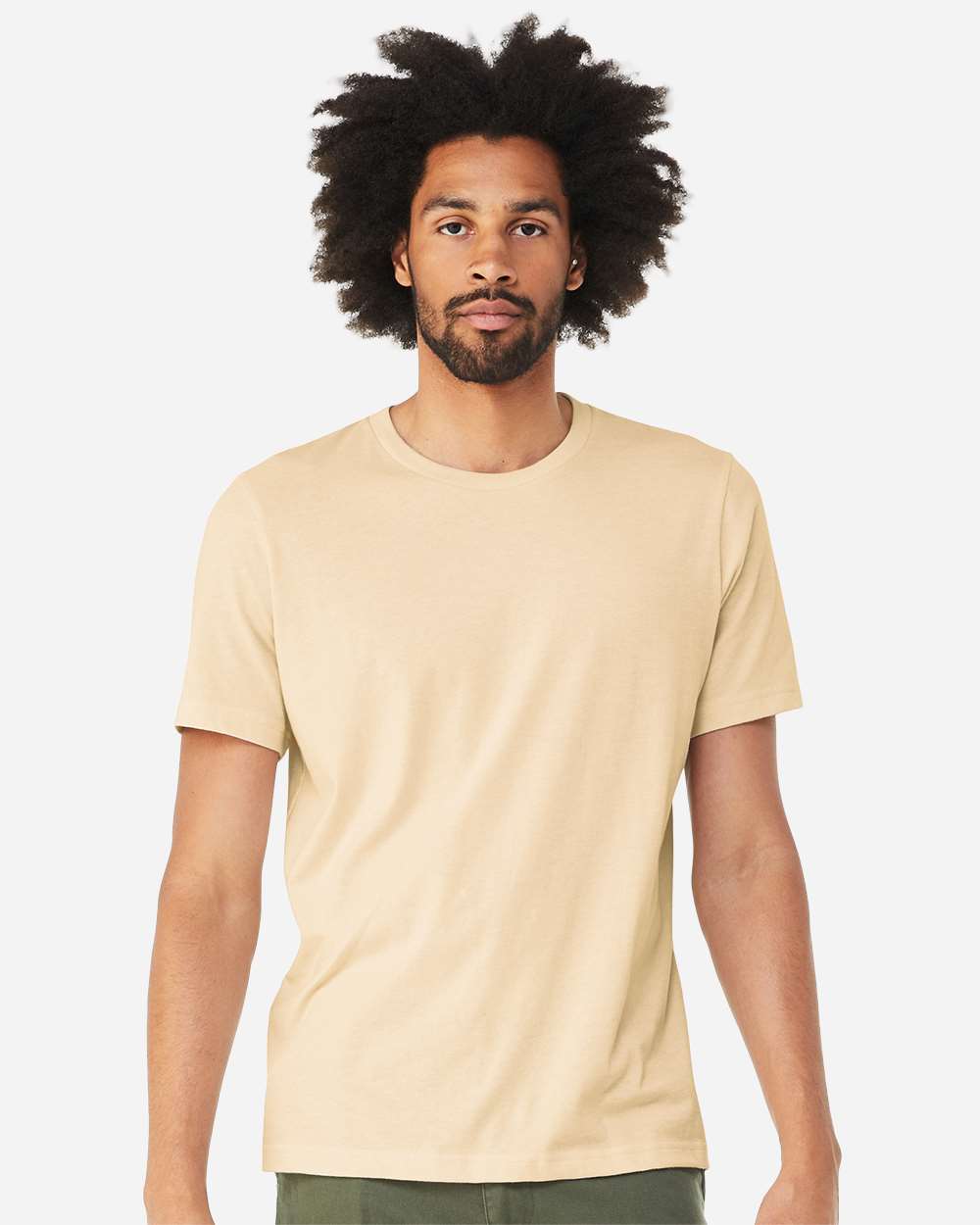 CVC Jersey Tee - OnModelFront - B00706462 - Heather Soft Cream