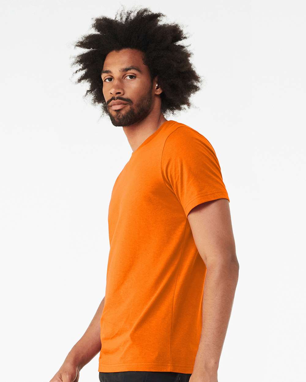 CVC Jersey Tee - OnModelSide - B00706492 - Neon Orange