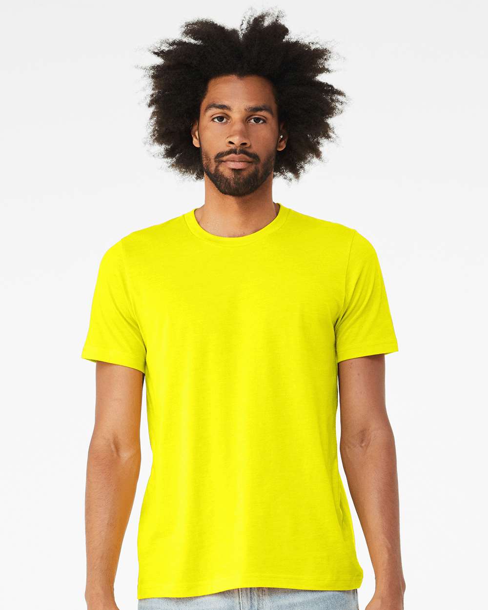 CVC Jersey Tee - OnModelFront - B00706612 - Neon Yellow