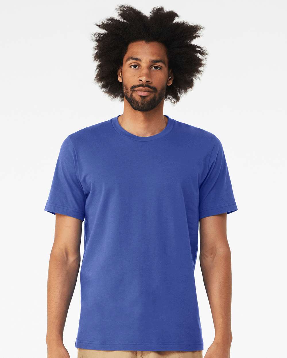 CVC Jersey Tee - OnModelFront - B00706812 - Solid True Royal Blend