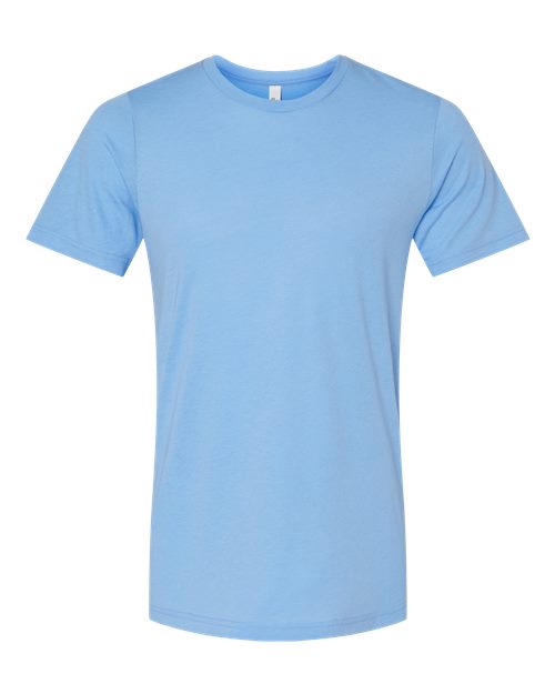 Triblend Tee - Front - B84706292 - Solid Blue Triblend