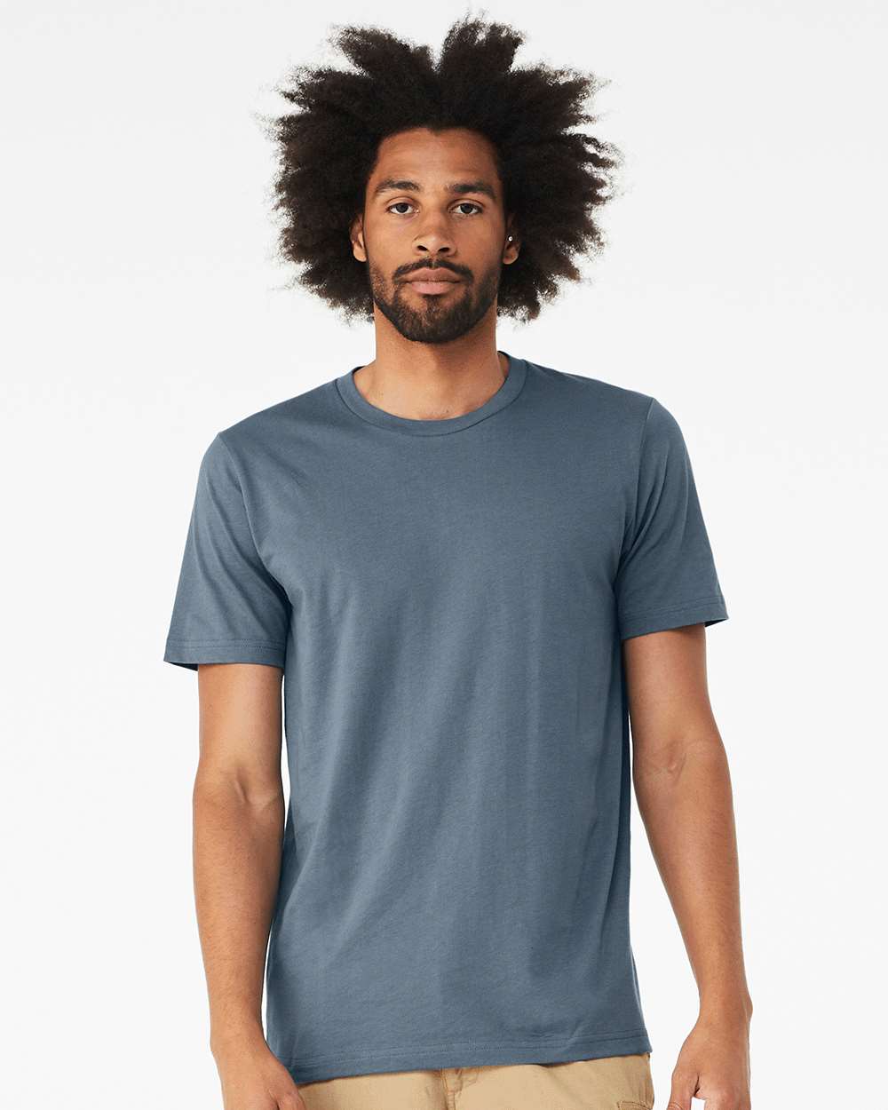 Triblend Tee - OnModelFront - B84706382 - Solid Slate Triblend