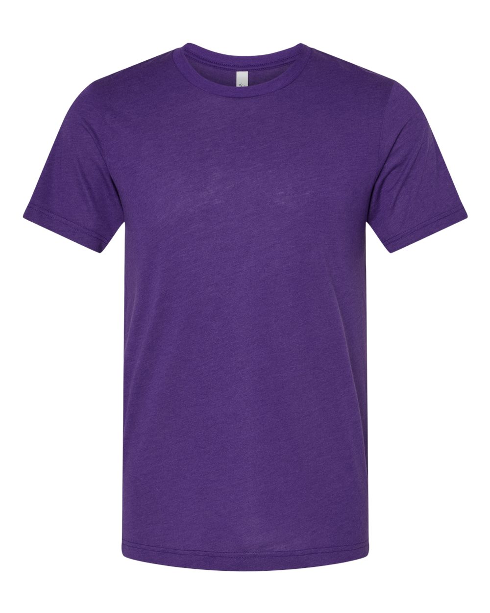Triblend Tee - Front - B84706392 - Solid Team Purple Triblend