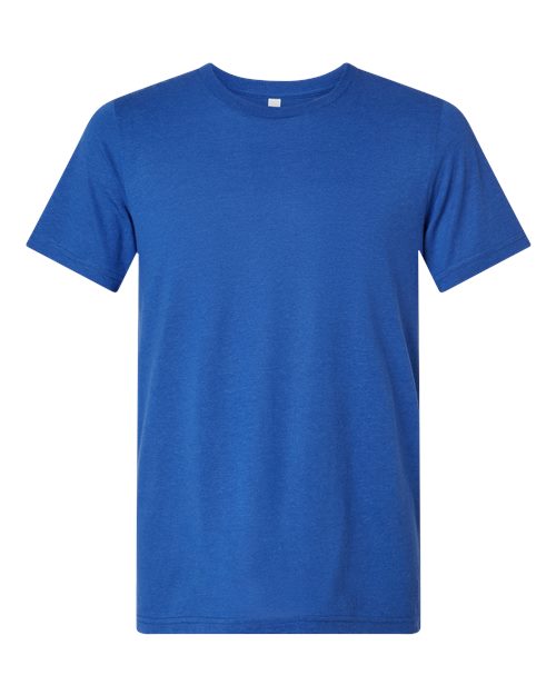 Triblend Tee - Front - B84706432 - Solid True Royal Triblend